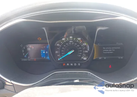 2016 Ford Fusion Titanium z USA, uszkodzony, nr VIN 3FA6P0K97GR337461